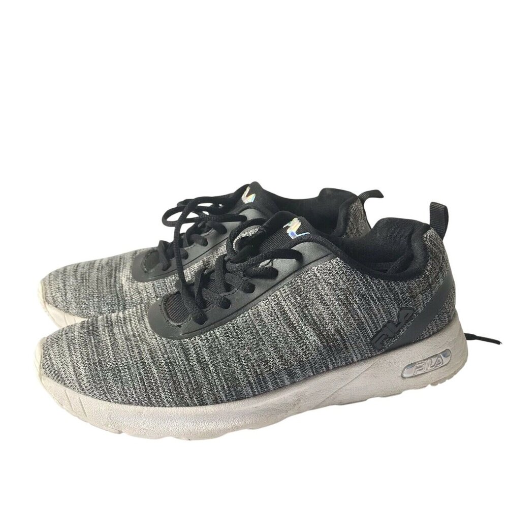 Fila Coolmax Memory Foam Running Shoes Sneakers‎ Black 5CM00266-013 Women Size 9